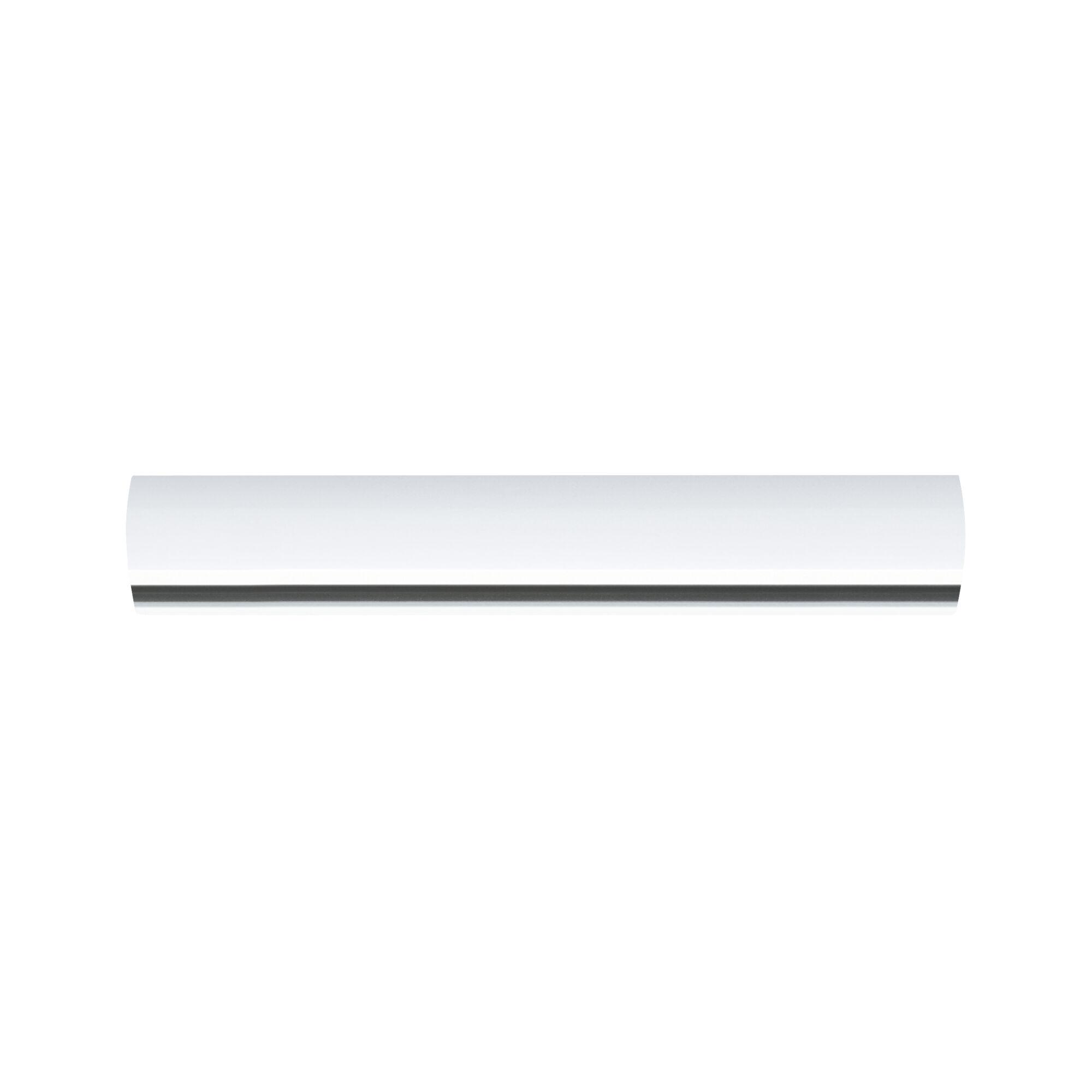Schlanke weiße LED-Wandleuchte aus Metall für moderne Innenbeleuchtung und energiesparende Lichtakzente
