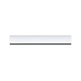 Schlanke weiße LED-Wandleuchte aus Metall mit modernem Design für Wohnraumbeleuchtung