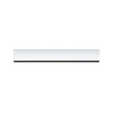 Slim white metal LED wall light with modern design for stylish home lighting solutions