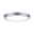 Panneau LED Abia rond 300mm 22W 2200lm 4000K Chrome mat Plafonnier LED rond en aluminium argenté avec diffuseur blanc pour éclairage moderne