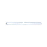 Long LED light strip with cool white light and aluminum housing for modern lighting solutions