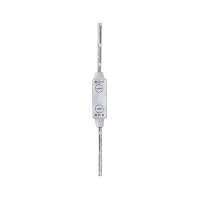 White LED switch with ON/OFF and light button for 24V LED lighting systems