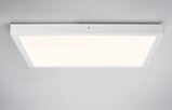 Rechteckige weiße LED-Deckenleuchte mit Aluminiumrahmen für modernes Raumlicht