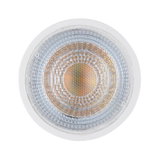 Ampoule LED ronde en plastique transparent avec motif LED orange, lampe économique pour éclairage intérieur
