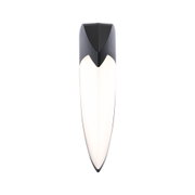 Applique murale LED noire et blanche moderne au design élégant pour éclairage intérieur