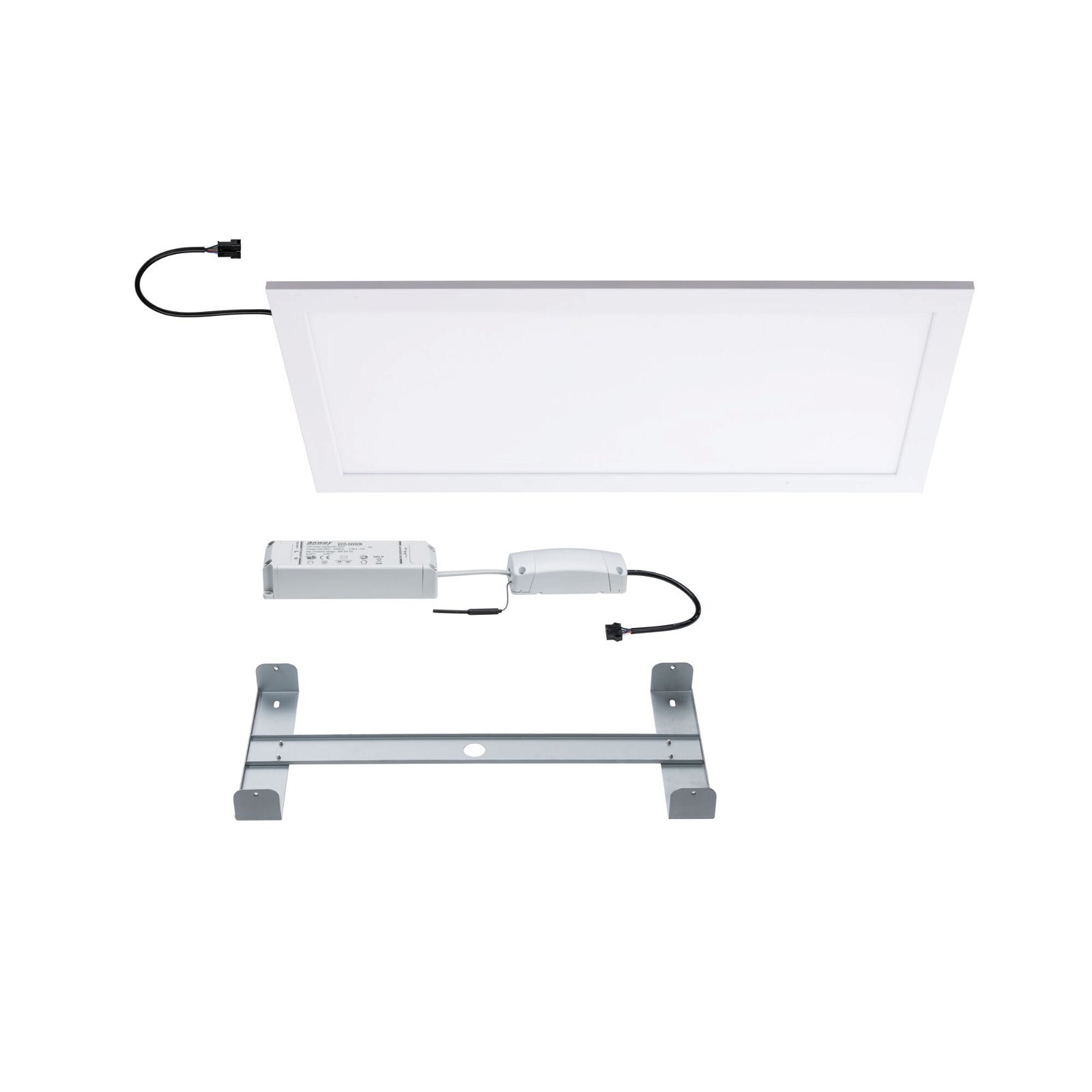 LED-paneel Smart Home Zigbee 3.0 Amaris hoekig 595x295mm 22W 1800lm RGBW Wit mat dimbaar