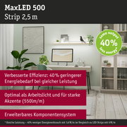 MaxLED 500 LED-Strip 2,5 m mit 40% weniger Energieverbrauch für effiziente Raumbeleuchtung