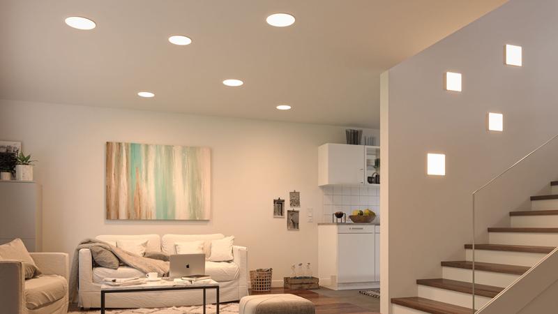 Paulmann LED Einbaupanels LED Einbaupanels für flächiges Licht in Wand und Decke