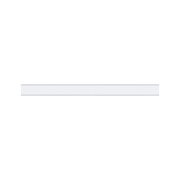 Slim white LED strip with aluminum frame for modern indoor lighting and energy-efficient light solution