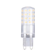 Transparente LED-Lampe mit G9-Sockel und warmweißen LEDs für energiesparende Beleuchtung