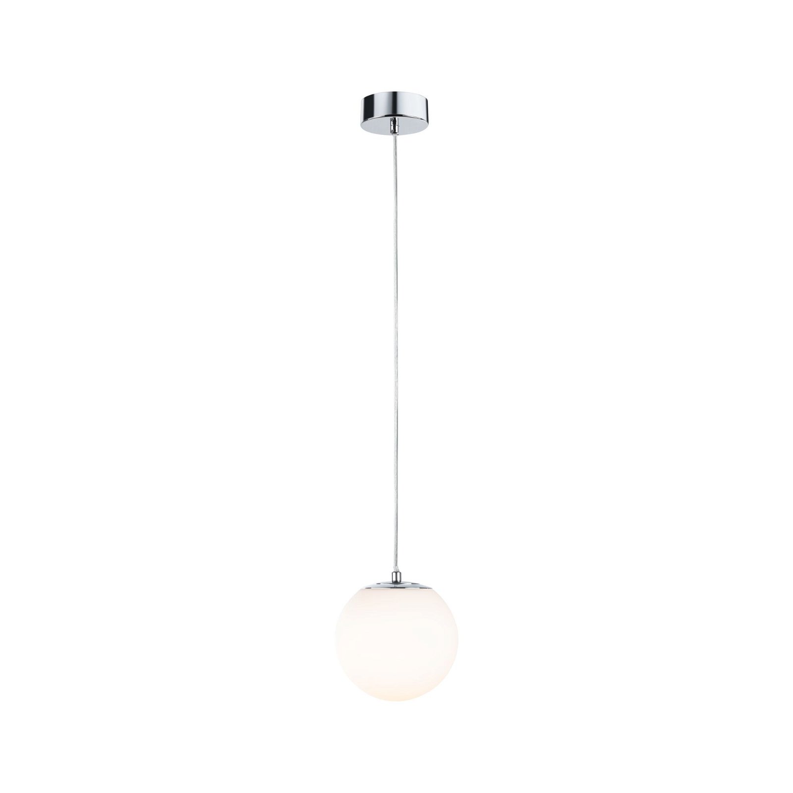 Selection Bathroom LED-hanglamp Gove IP44 9W Chroom/Satijn | Wandleuchten