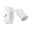 Spotlight Carolina GU10 230V max. 10W gradable Blanc dépoli Applique murale moderne en métal blanc avec abat-jour réglable pour un éclairage ciblé