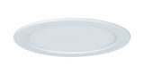 Round white LED recessed panel with slim design for energy-efficient ceiling lighting
