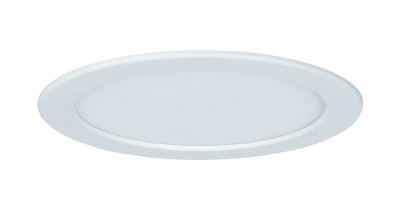 Rond wit LED-inbouwpaneel met slank ontwerp voor energiezuinige plafondverlichting