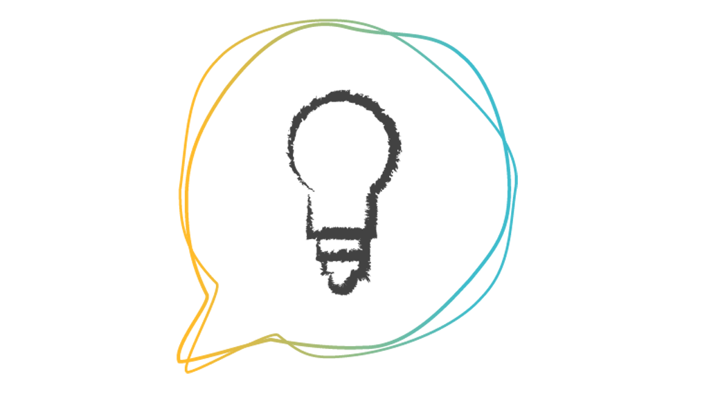 Grafik mit Zitat über Nachhaltigkeit auf gelb-türkis Farbverlauf ohne Produktbezug