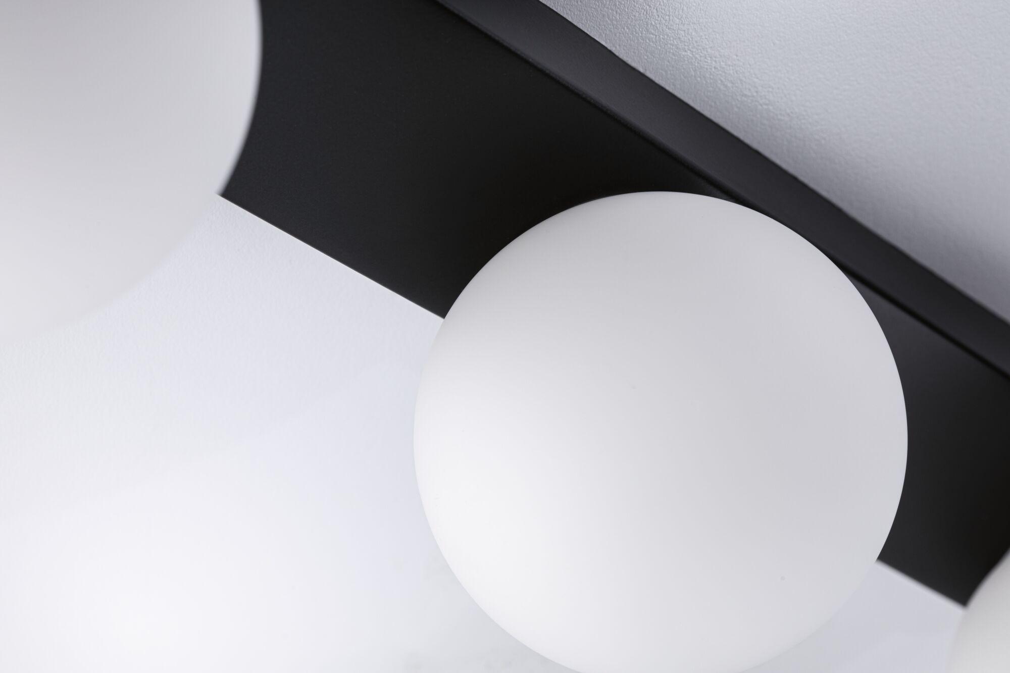 Selection Bathroom Applique Gove IP44 G9 230V max. 3x20W gradable Noir