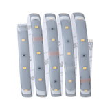 Flexible white LED strip light with silicone coating for versatile modern lighting applications