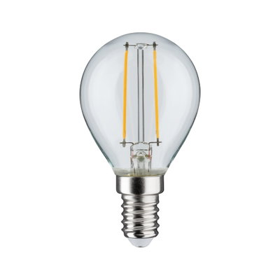 LED light bulb with clear glass and E14 base, energy-saving lamp for home lighting