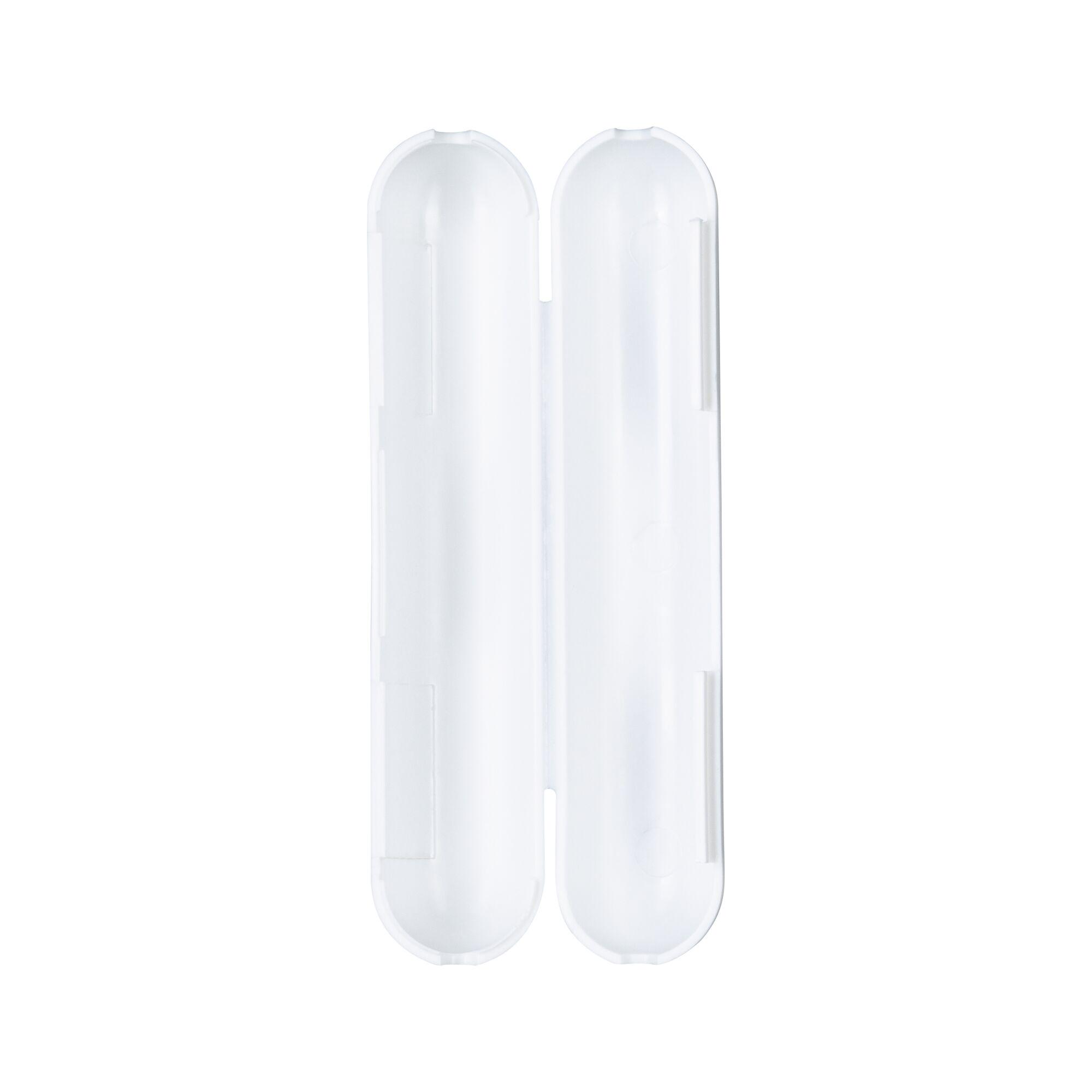 Boîtier en plastique blanc pour bande LED, fin et allongé, accessoire d'éclairage