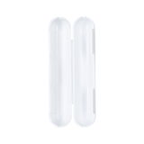 White plastic housing for LED light strip, slim and elongated, lighting accessory