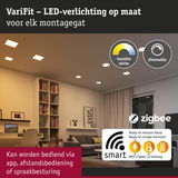 VariFit LED-verlichting met instelbaar wit en dimbare functie voor slimme bediening via app of spraak