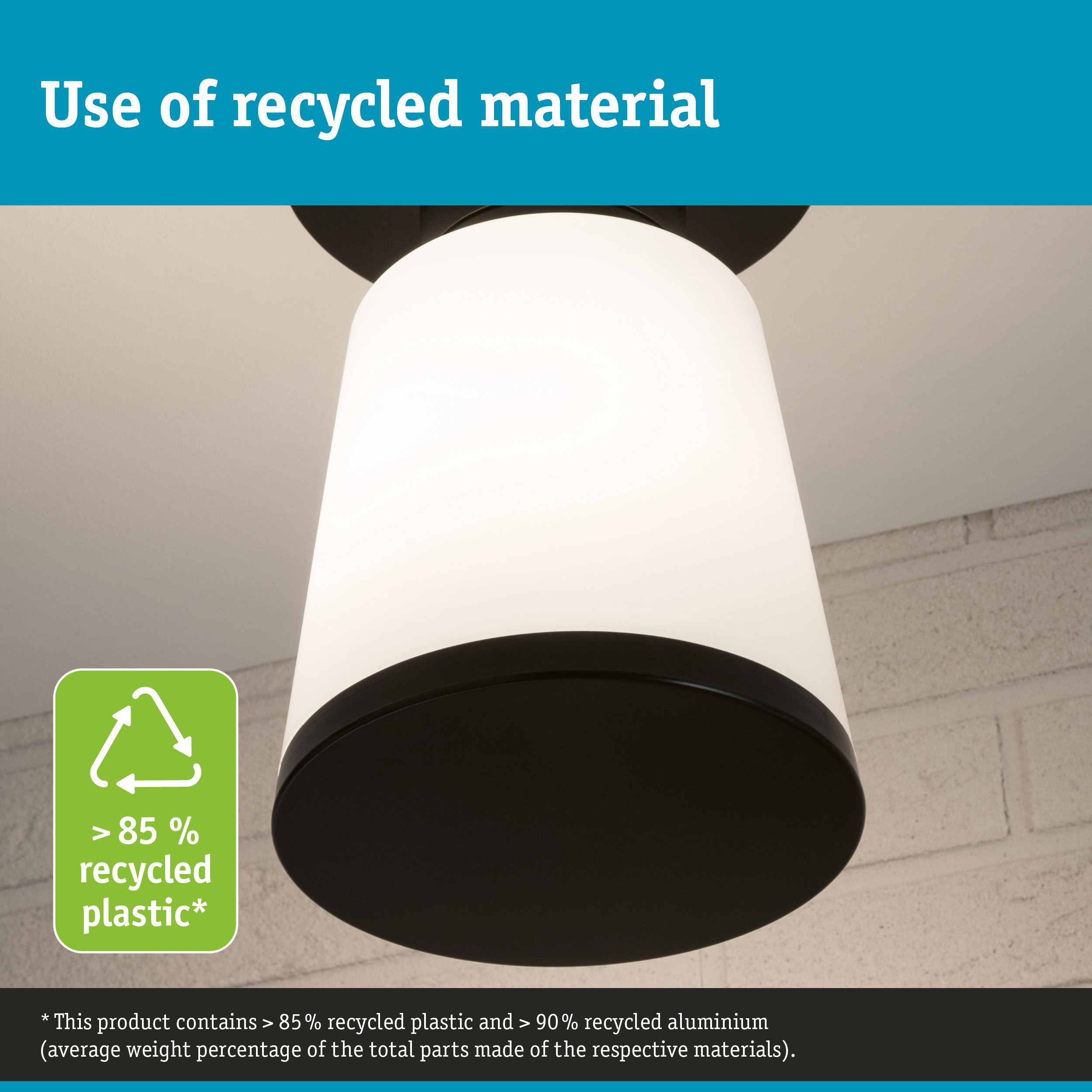 ModuShine Shade Marento IP44 cylindrical Anthracite/White