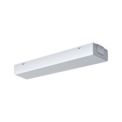 Slim white metal LED under-cabinet light for modern kitchen lighting