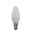 Incandescent lamp Candle E14 230V 40lm 8W 2300K dimmable Matt Matte white LED candle bulb with E14 base made of glass for energy-saving lighting