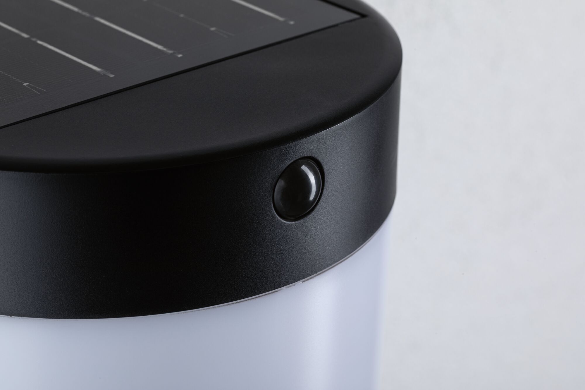 Hybrid Applique d'extérieur LED Calyne House 230V + Solaire IP44 carré 145x229mm 3000K 2,3W 230lm 230V Noir