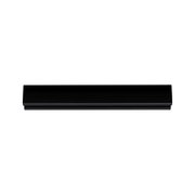 Black matte aluminum wall light for modern indoor lighting solutions