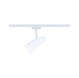 Moderner weißer LED-Strahler aus Kunststoff für Schienensysteme, energiesparende Beleuchtung