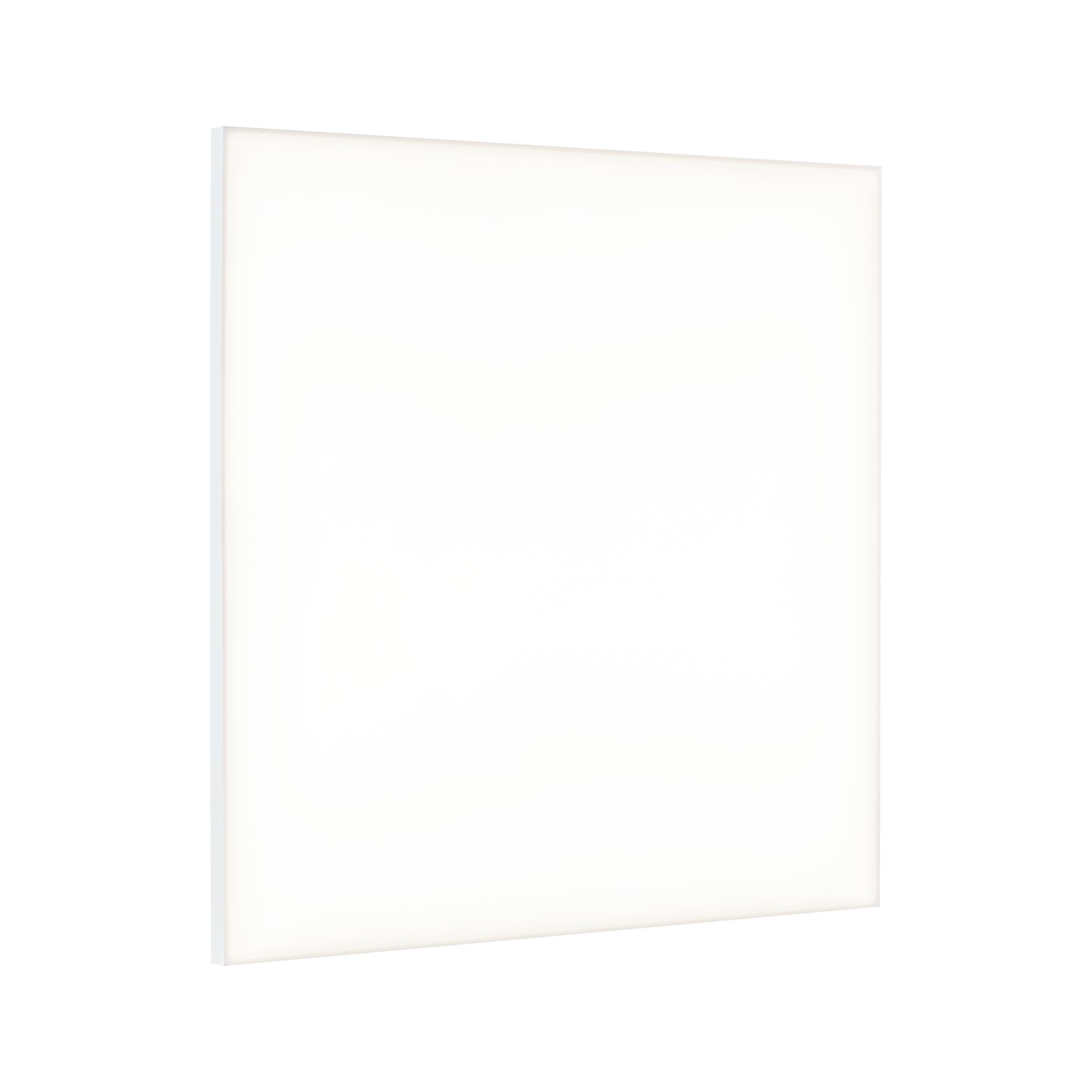 Square white LED ceiling light with slim design for modern indoor lighting