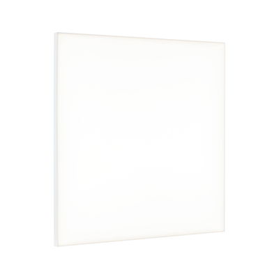 Square white LED ceiling light with slim design for modern indoor lighting