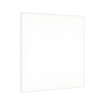 Quadratische LED-Deckenleuchte in Weiß mit flachem Design für moderne Innenräume