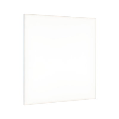 Square white LED ceiling light with slim design for modern indoor lighting