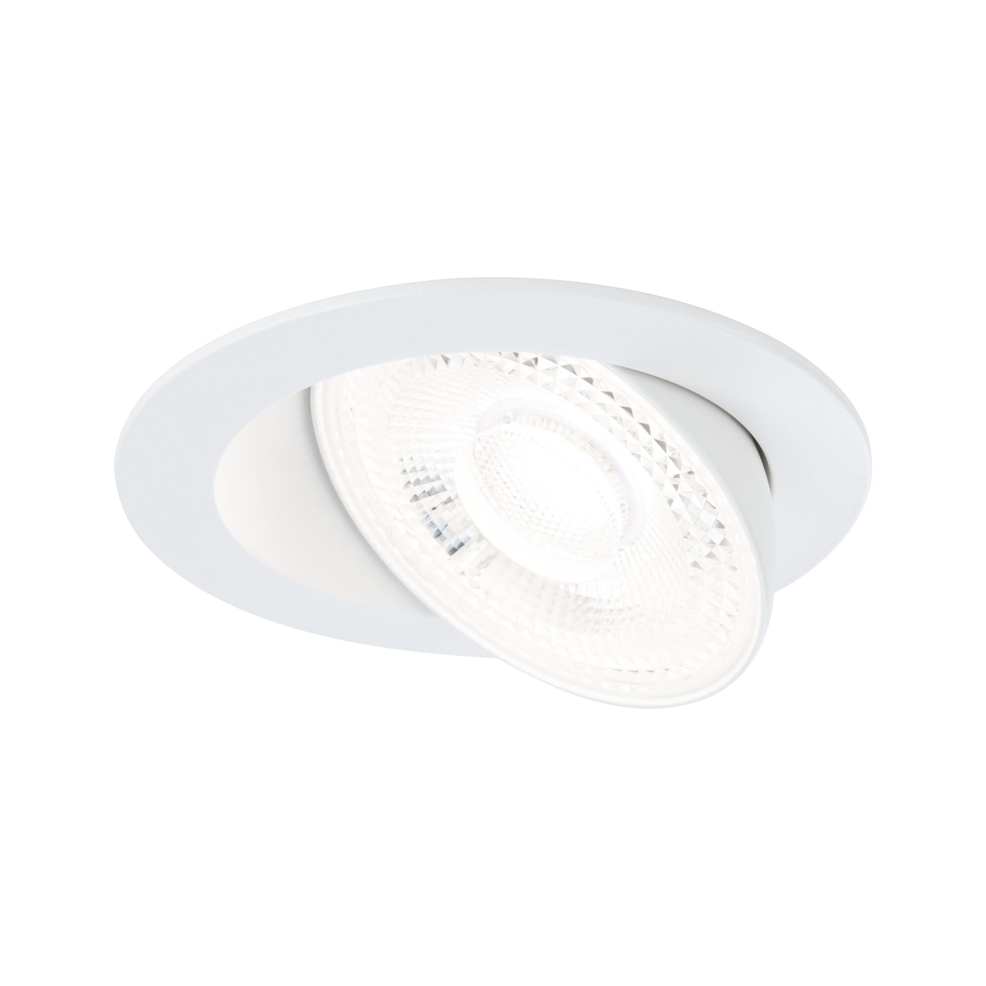 LED-inbouwlamp White Select Aumus Set van 3 rond 105mm 90° 3x5W 3x700lm 230V dimbaar 2700 - 6500K Wit