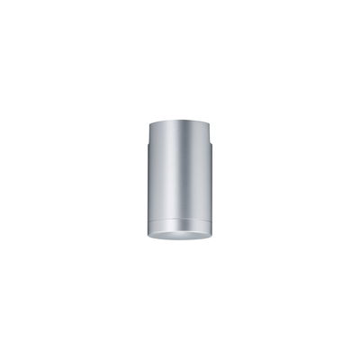 Luminaire de plafond en aluminium argenté moderne pour éclairage LED économe en énergie