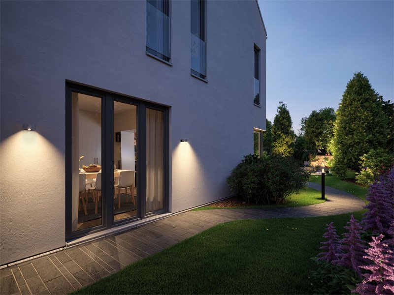 Luminaires extérieurs pour façade LED – Design et résistants
