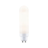Witte LED-lamp met GU10-fitting in langwerpige vorm voor energiezuinige verlichting