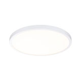 Round white LED ceiling light with slim design for modern home lighting solutions