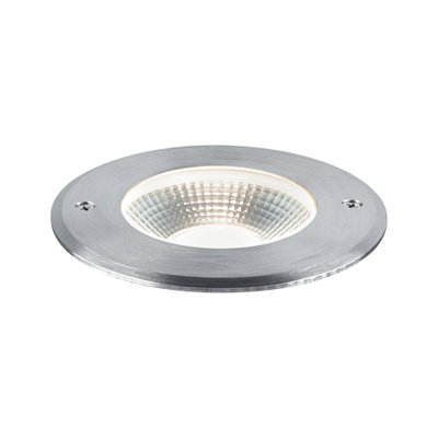Rundes Einbau-LED-Leuchtmittel aus gebürstetem Aluminium mit klarem Reflektor für Innenbeleuchtung