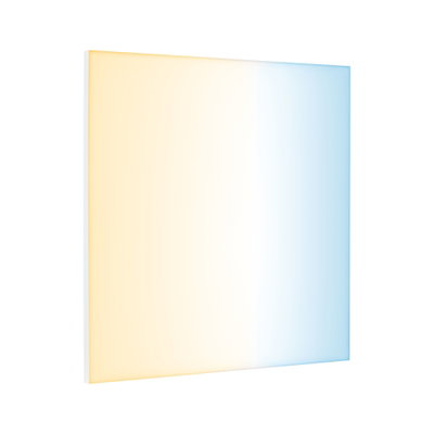Flaches LED-Paneel mit warmweißem und kaltweißem Licht für moderne Raumbeleuchtung