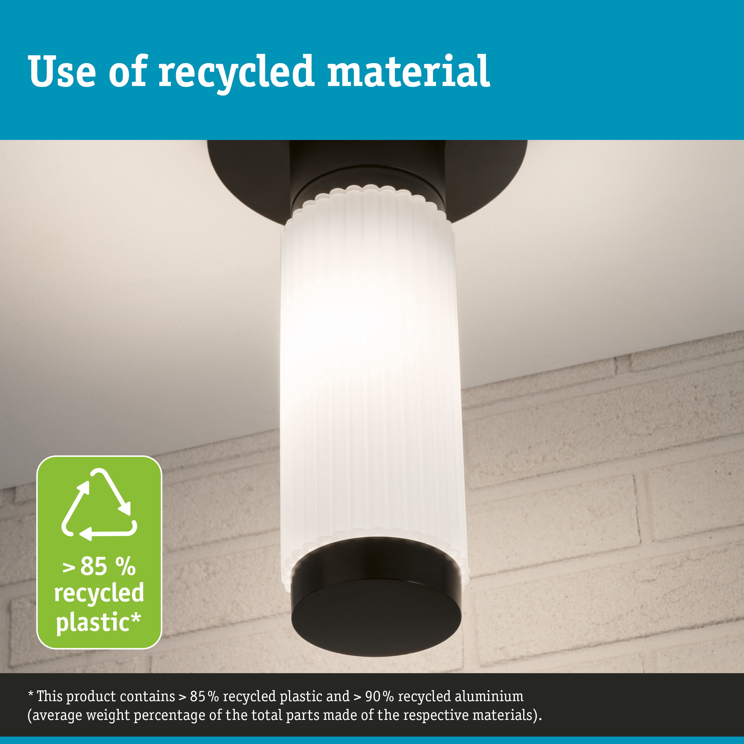 ModuShine Shade Zerava IP44 cylindrical Anthracite/Clear
