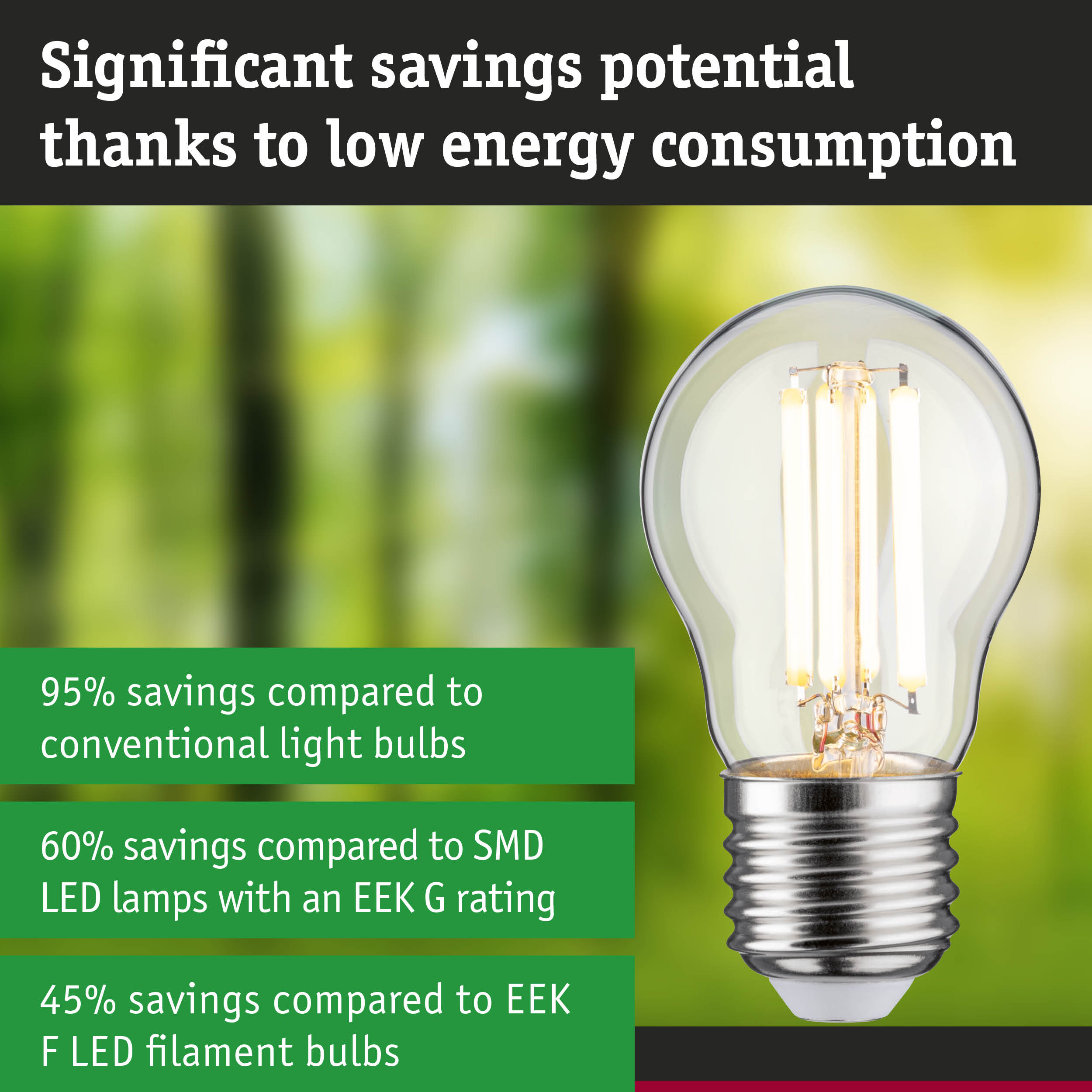 Energy-saving clear glass LED light bulb with silver base for efficient sustainable lighting
