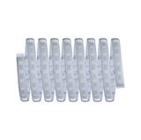 Bande LED flexible avec couverture en silicone dépoli pour éclairage décoratif et installation facile