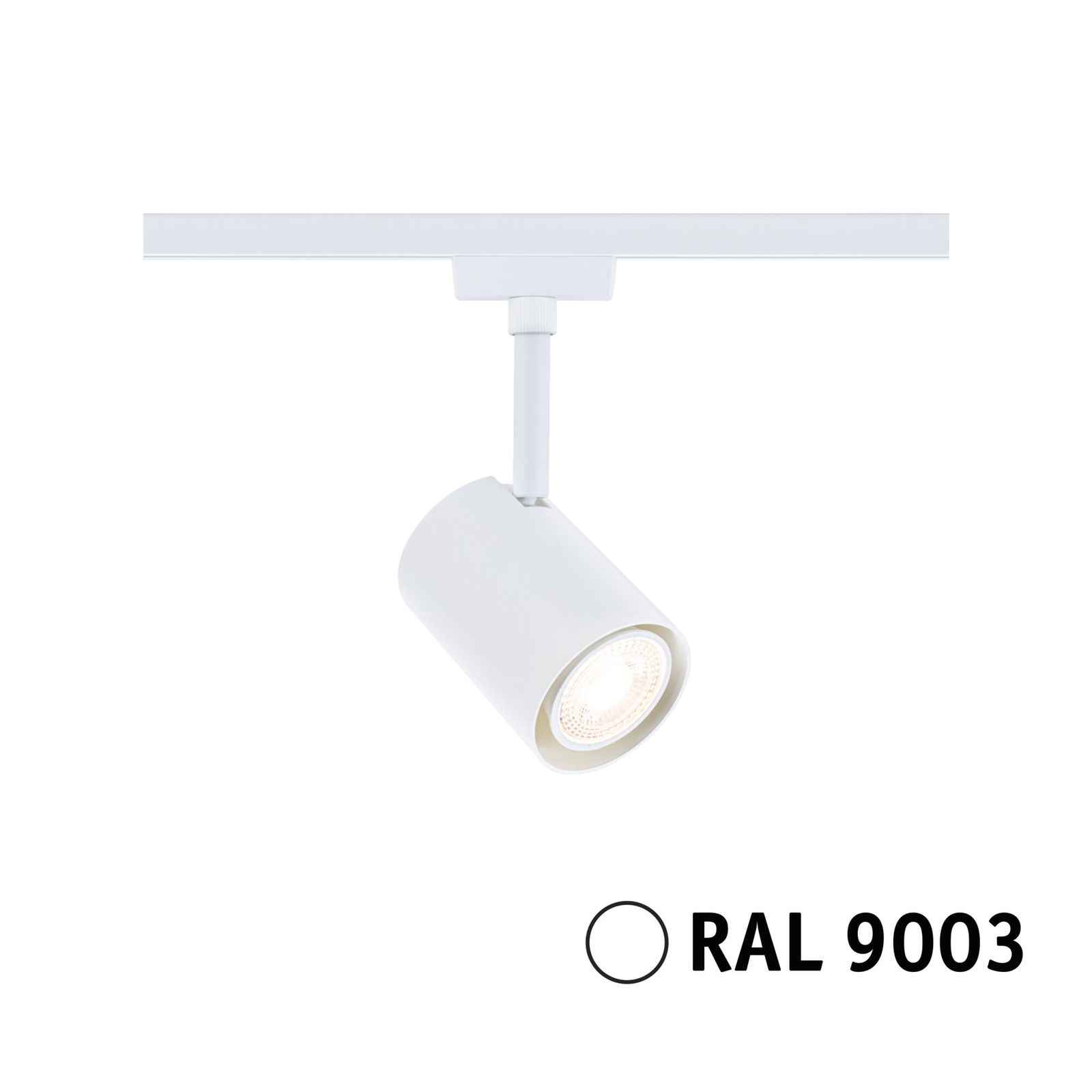 URail Rail spot Luxe GU10 max. 10W dimmable 230V Signal white