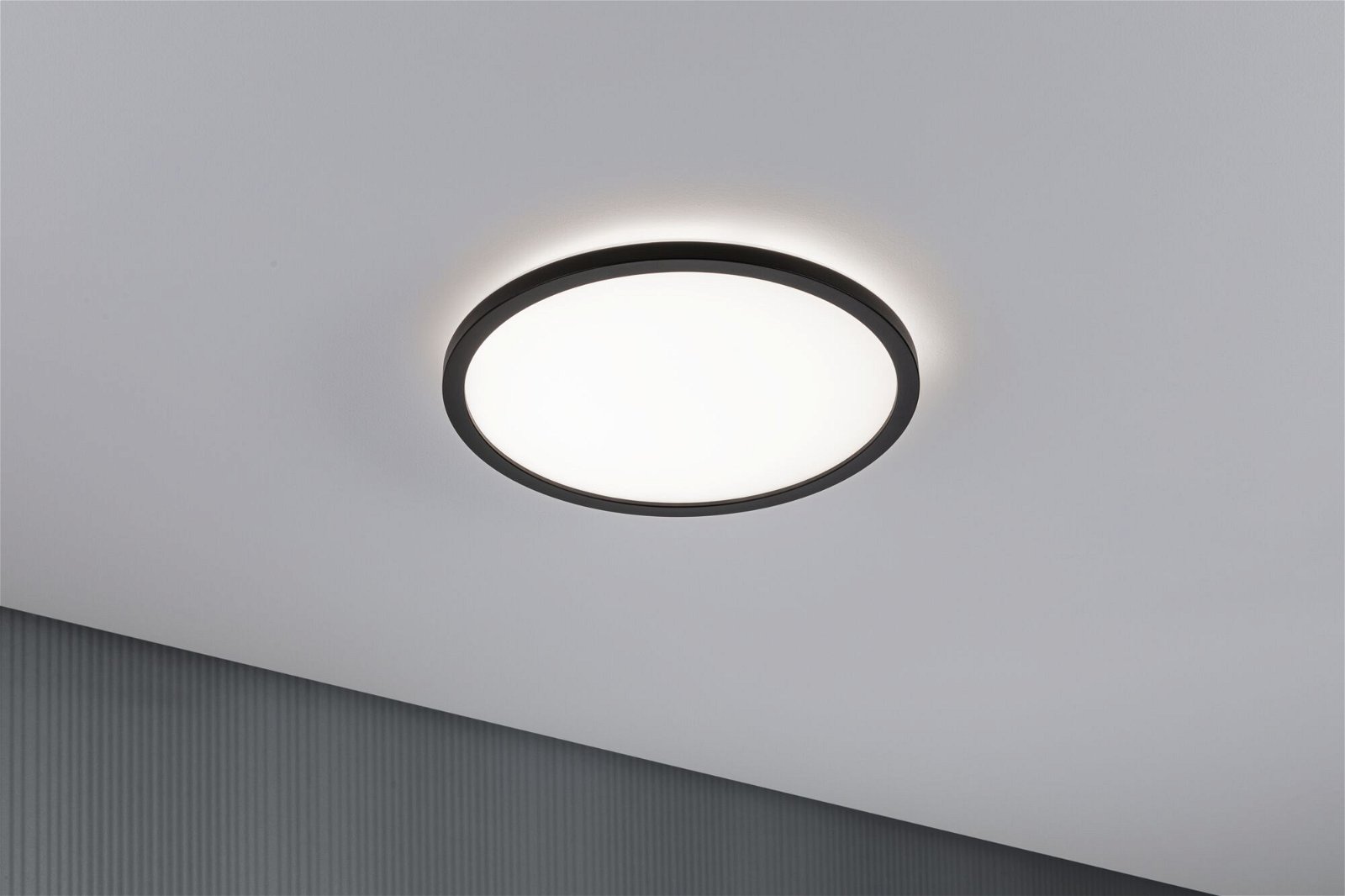 LED Panel Atria Shine Backlight round 293mm 16W 1600lm 4000K Black