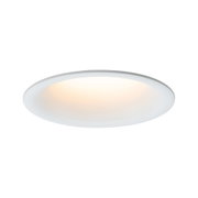 Rundes LED-Einbaupanel in Weiß mit warmweißem Licht für energiesparende Raumbeleuchtung