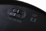 Interrupteur en plastique noir avec capteur ON/OFF et réglages de température 27K, 30K, 40K pour éclairage LED