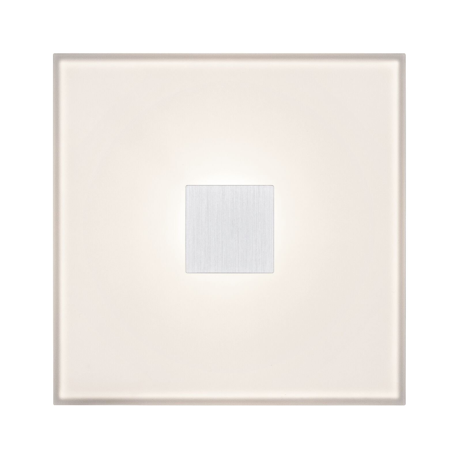 LumiTiles LED Fliesen Square Einzelfliese IP44 100x10mm 12lm 12V 0,75W RGBW Weiß Kunststoff/Aluminium